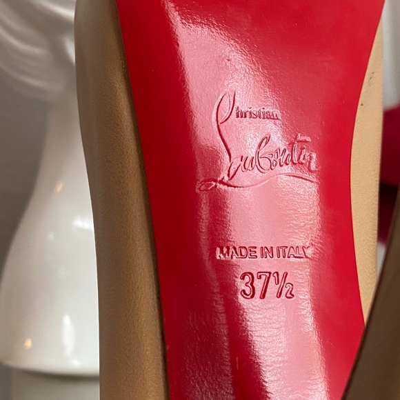 Christian Louboutin Fetibride 120mm Mary Jane heels RETAIL 895 - Picture 9 of 11